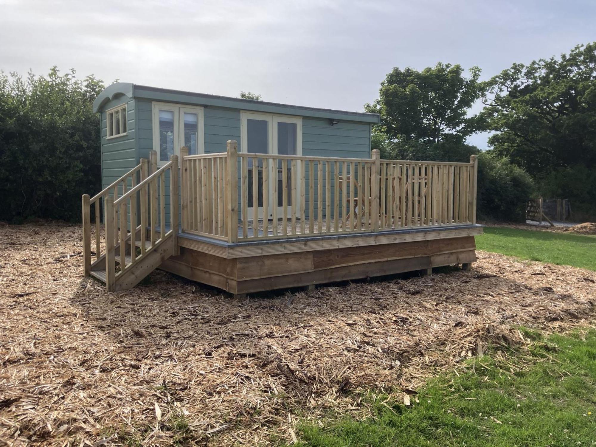 Arcadia Shepherds Hut Villa Ashwater Exterior photo